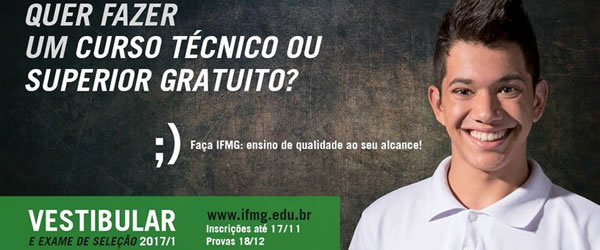 Divulgação / IFMG